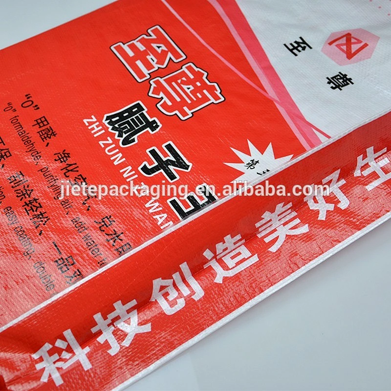 popular style pp woven putty powder packing bag 20kg with printing