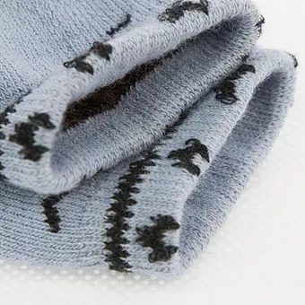 high quality silicone 3d knitting kids anti slip floor home animal baby socks