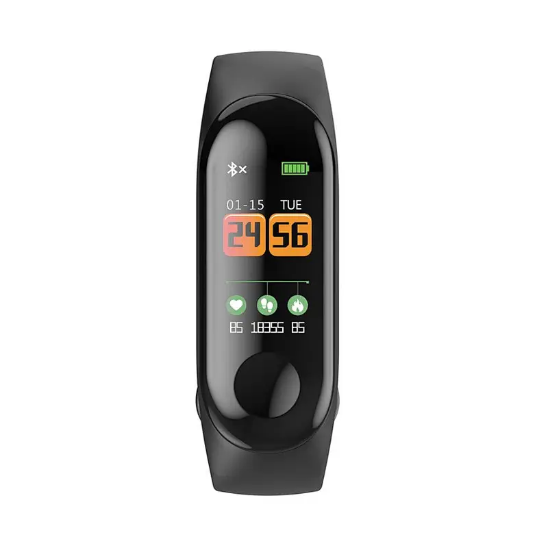 M3C fitness cicret sports sleep band wristband bluetooth smart watch bracelet