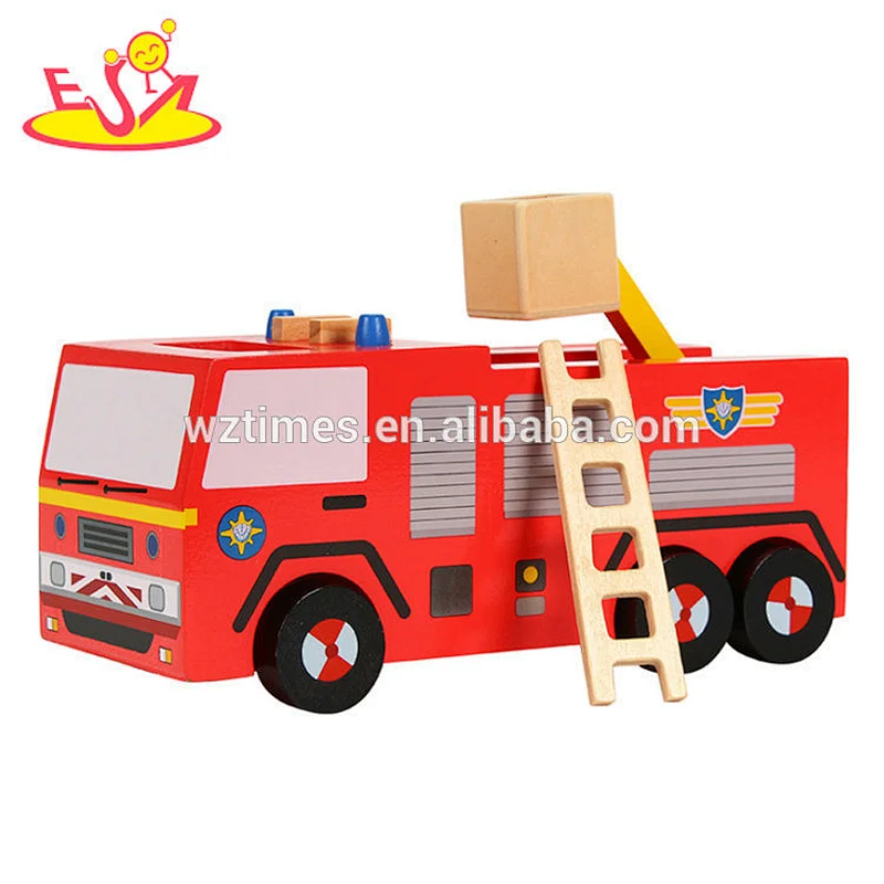 2018 new design funny wooden toy car for kids W04A365