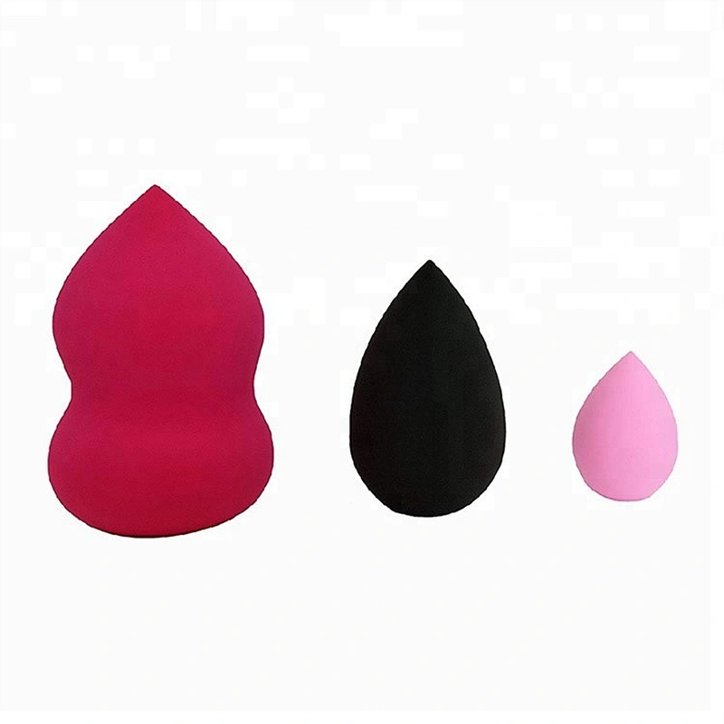 High Quality Soft Wholesale Private Label Mini Teardrop Non Latex Makeup Sponge Set Latex Free Custom Logo