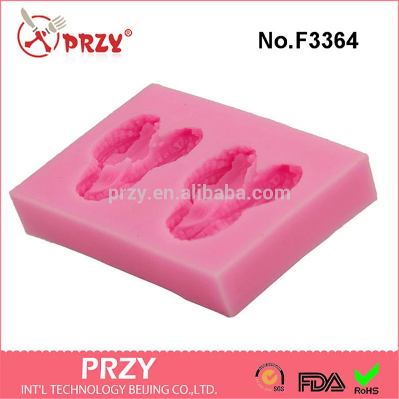 Food-grade silicone mold Fondant tool For Cake Decorating Silicone soap mold cake mold Peanut shape