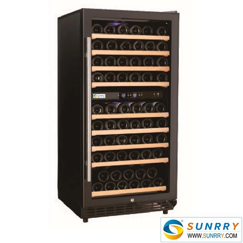 Stainless Steel Horizontal Decorative Wine Cooler (SY-WC80C SUNRRY)