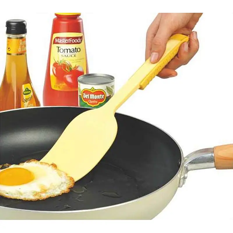 S/S+PA 9.5*9*3.8 kitchen tools food grade non stick silicone shovel/frying spoon/cooking spoon