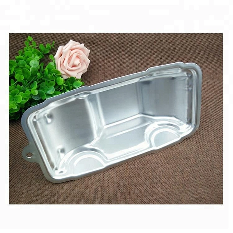 Aluminum car Fondant cake baking Tools Cartoon ice mold jelly silicone mold