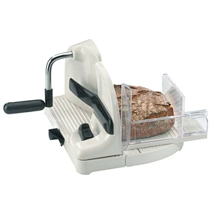 Sell on Amazon Best price custom color plastic manual bakery  bread cutter /slicer for home use