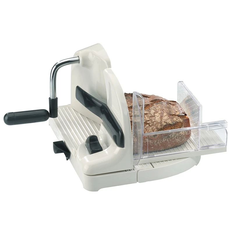Sell on Amazon Best price custom color plastic manual bakery  bread cutter /slicer for home use