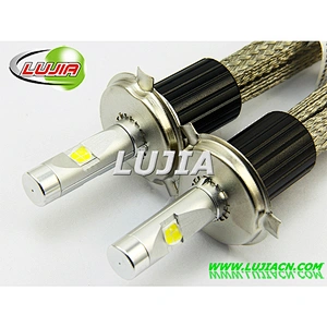 2017 Lujia L7 H4 bulb 6V 48V led headlight projector , CREEE xhp70 kit led h4 6000K 4300K P70