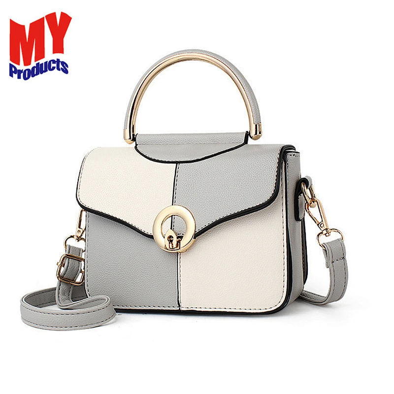 Fashion newest bags women handbags tote pu leather bag