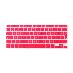 Turkish EU Keyboard skin silicone keyboard cover keyboard protective film for macbook air 13 For Macbook Air Pro Retina