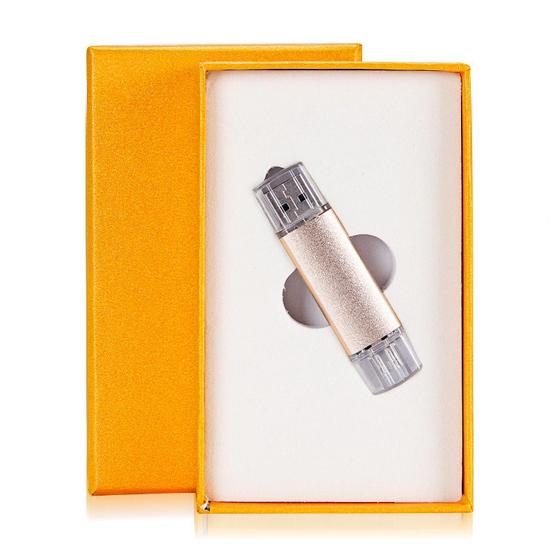 In Stock 8GB Dual-Used U Disk Elegant  U  Flash Disk With Gift Box Packaged With Competitive Price