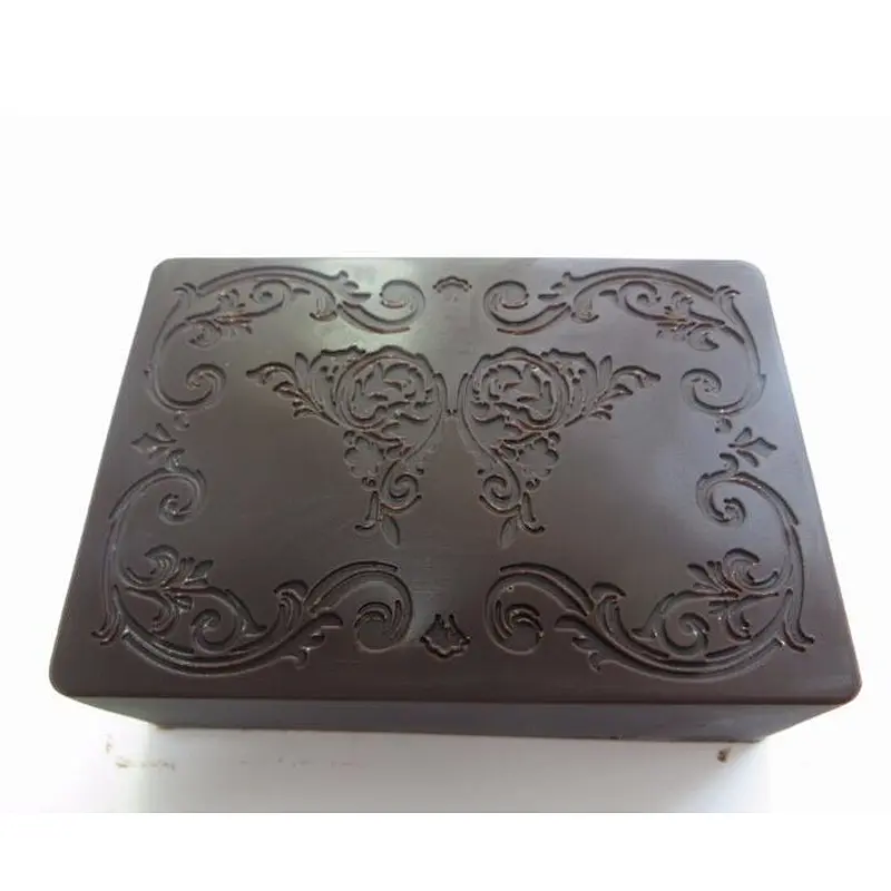 QT0052 square shape butterfly stamp handmade soap mold silicone chocolate mould przy