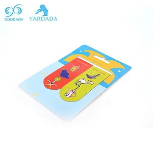 OEM lovely design any shape magnet bookmarks for books