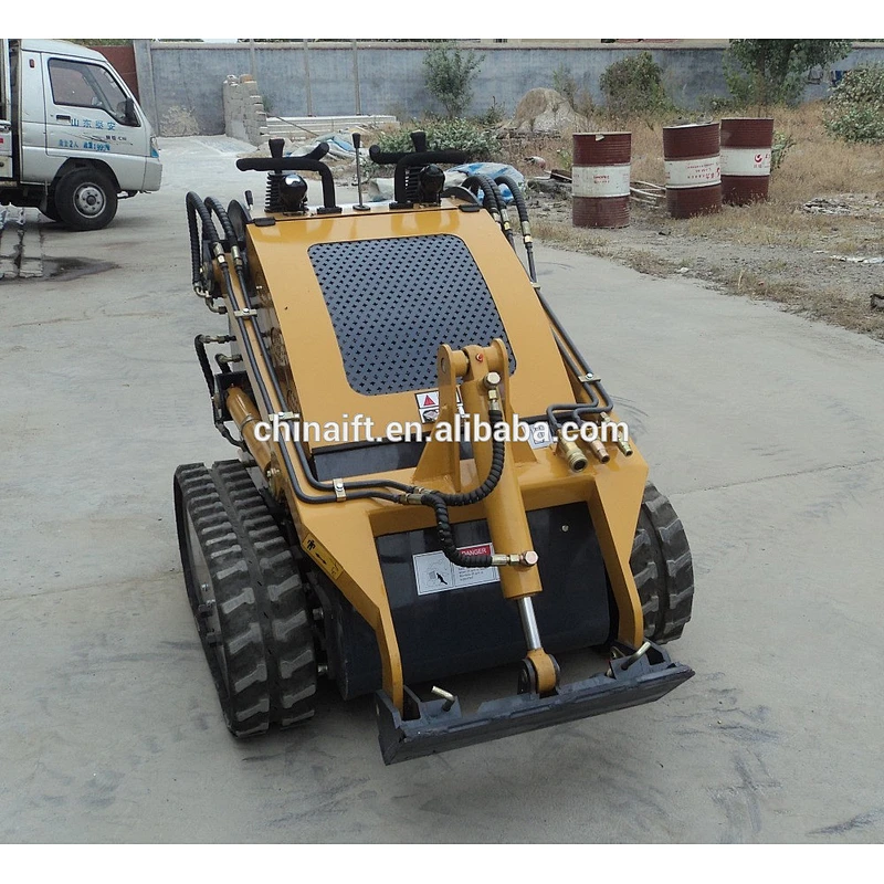Cheap track skid steer loader for construction machinery