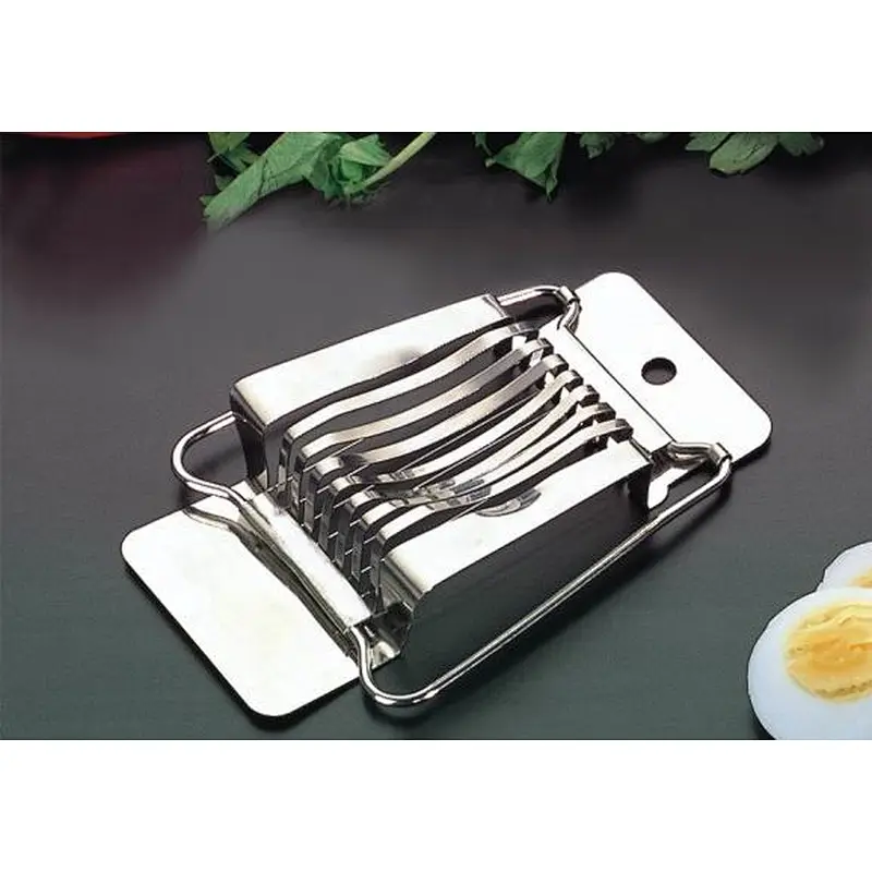 Kitchen Cooking Tools Portable Stainless Steel Egg Tool Maker Cutter Egg Slicer