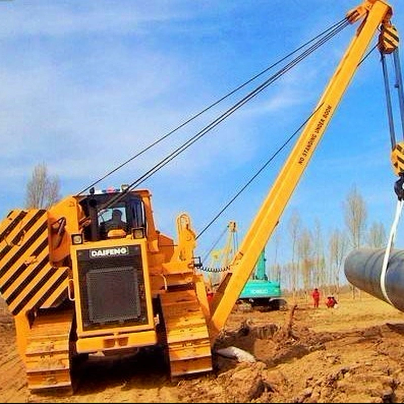 PL3005E rotating pipe layer pipelayer sets new standard for safety and productivity