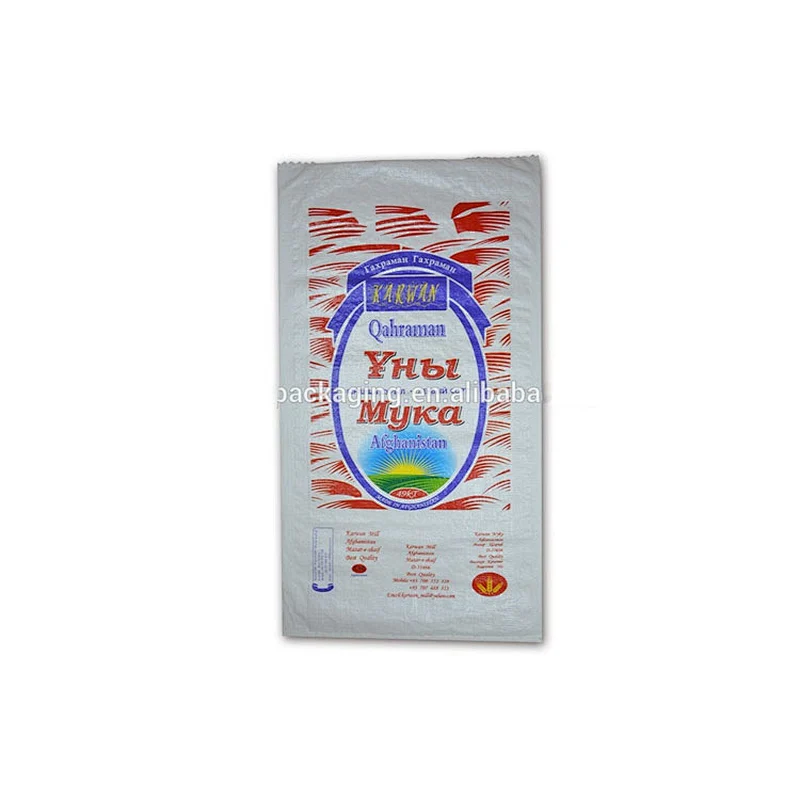 Superior quality laminated pp woven bag for flour 49kg
