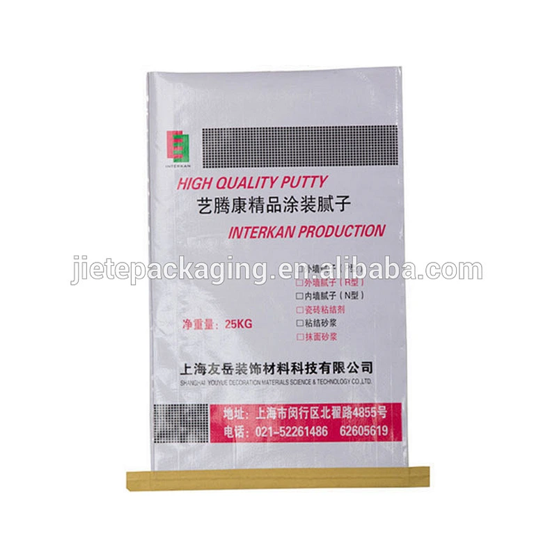 High quality 20kg 25kg pp woven bag of cement