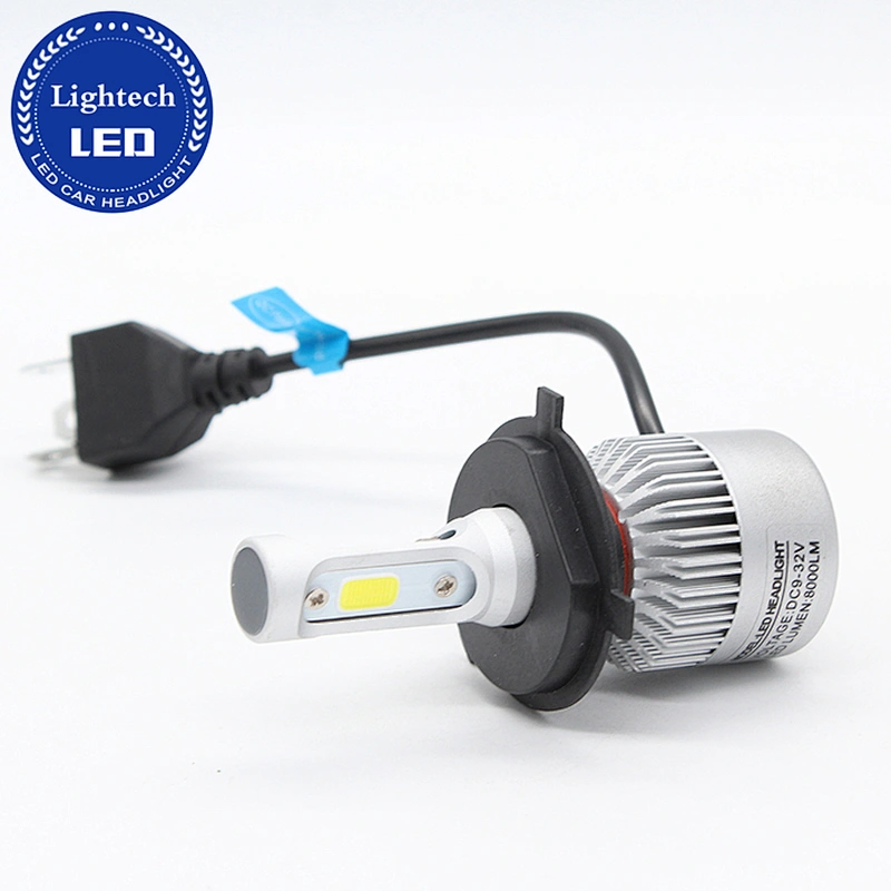 72W 3800LM Super Bright Led Headlight Bulb H4 S2