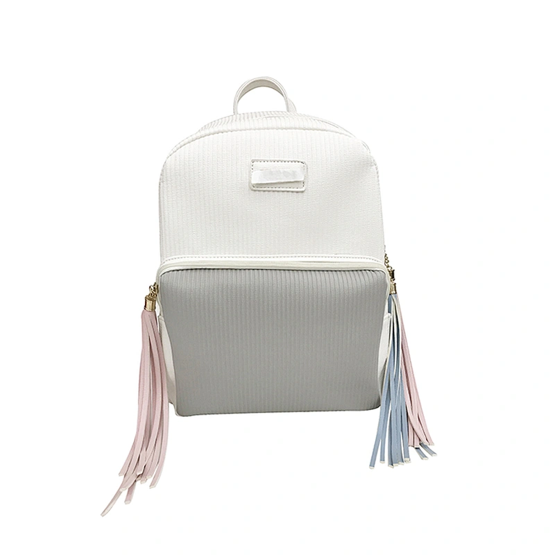 Cheap fashion good quality PVC backpack bag for ladies