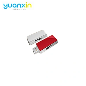 Covered Rotatable Metal USB Disk