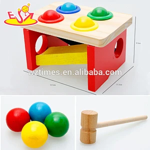 Hölzernes diy Spielzeug des bunten Spielzeugs des Großverkaufs heißes hölzernes diy Spielzeug W11G023