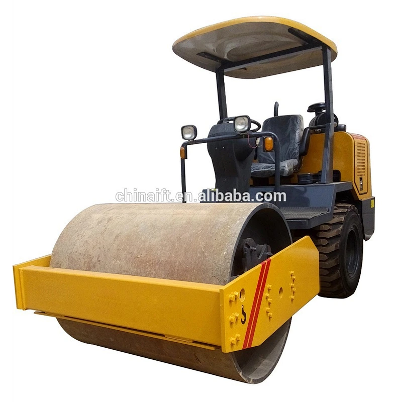 2018 NEW 3500kg Hydraulic vibrating hydraulic steering YFR-3500 single drum vibratory rollers with cab