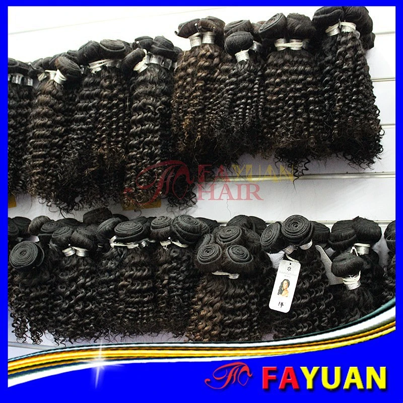 Factory price Huge stock short inches unprocessed kinky curly virgin mongolian hair bundles