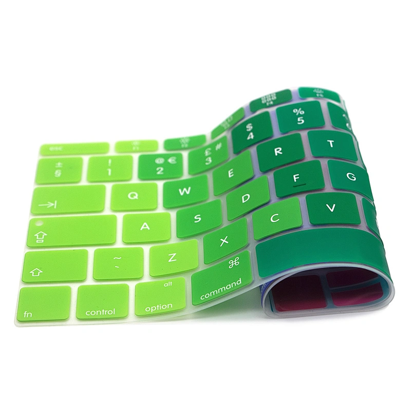 Rainbow Keyboard Cover English Laptop Keyboard Skin keyboard protector for MacBook Pro 13