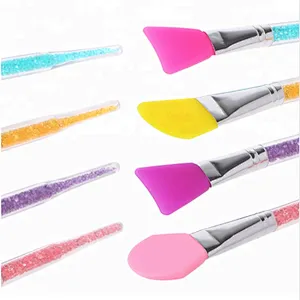Soft Silicone Facial Face Mask Mud Mixing Makeup Brush Applicator Tools