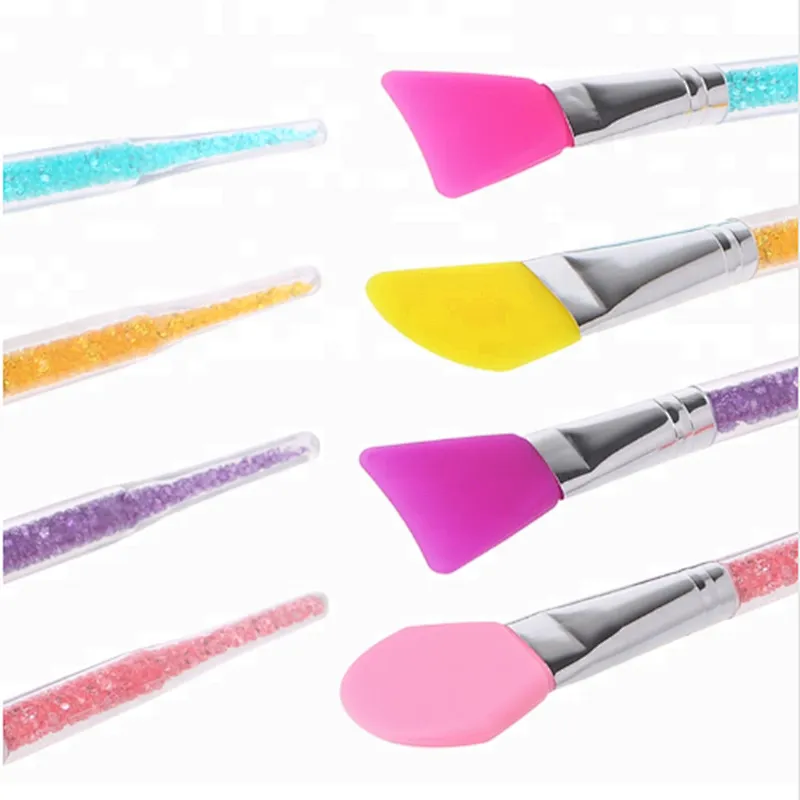 Soft Silicone Facial Face Mask Mud Mixing Makeup Brush Applicator Tools