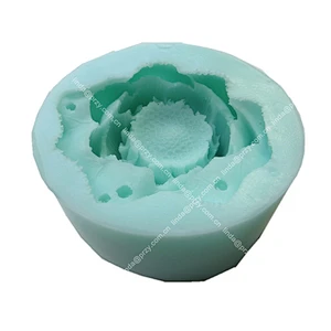 Lotus Soap Molds flowers Candle mold Silicone resin Flower decoration silicone mould