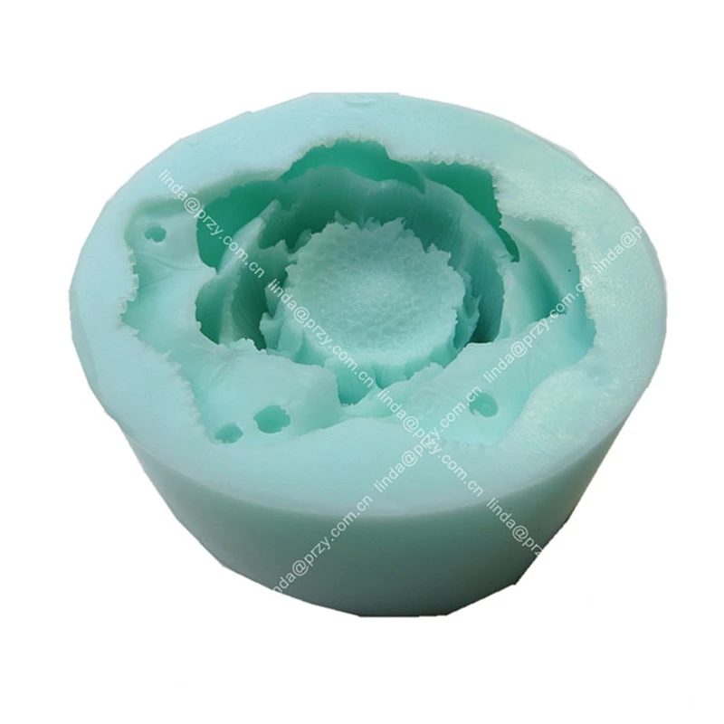 Lotus Soap Molds flowers Candle mold Silicone resin Flower decoration silicone mould