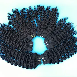 Cheap price top quality No tangle no shedding natural unprocessed mongolian virgin kinky curly hair