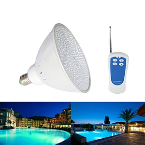 Amazon 300W Par56 led replacement RGB 12V DMX Salt water Swimming pool light bulb
