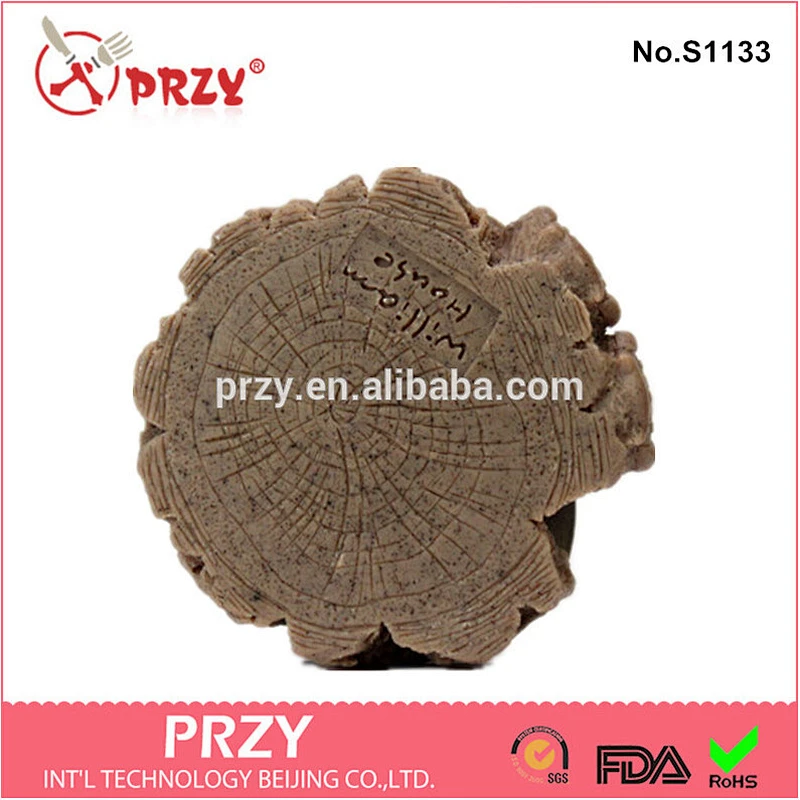 DIY silicone Tree with owl pattern soap mold