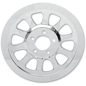 Custom aluminum Rear Drive-Belt Pulley Inserts for harley