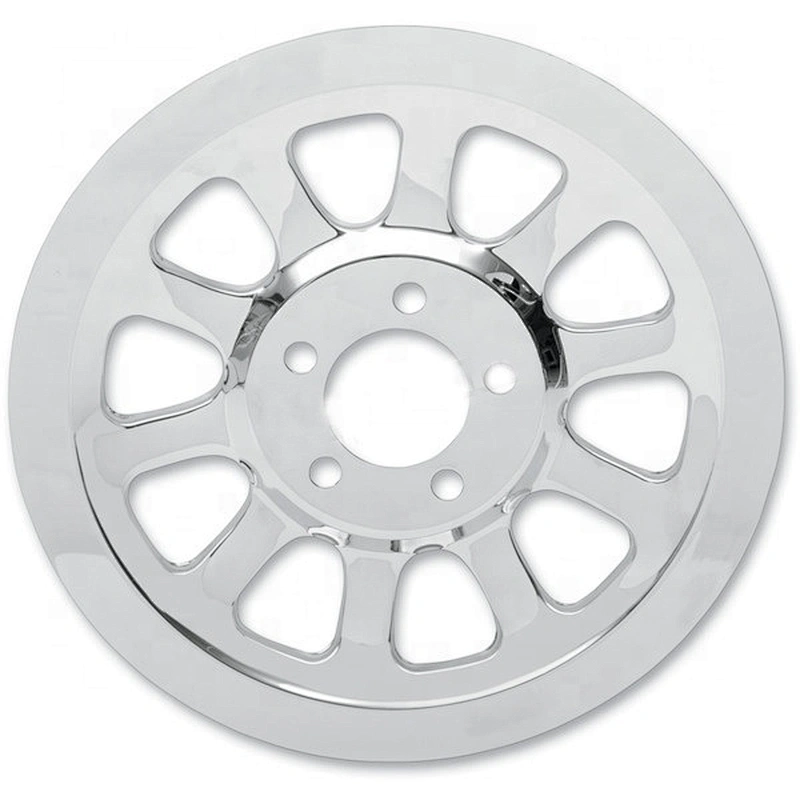 Custom aluminum Rear Drive-Belt Pulley Inserts for harley