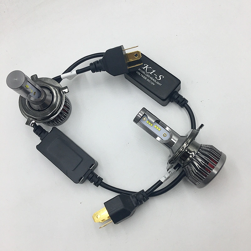 Competitive price K1 K1S K1X 4000lm IP67 3000k 4300k 6500k H4 led automatic headlight vs l4x