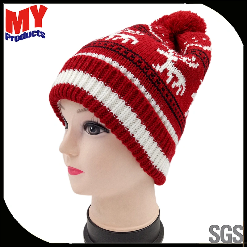 Wholesale Fashion Animal Winter Warm Kids Free Knitted Beanie Hat Pattern