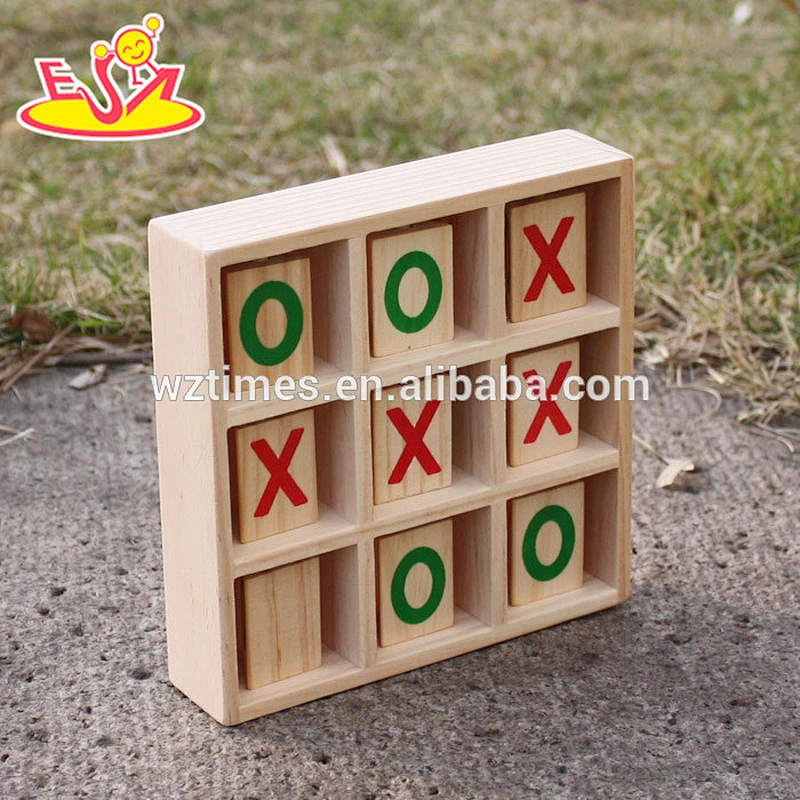 Wholesale interesting tic tac toe toy wooden board game toy for relieve pressure W01A160