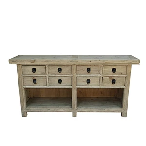 Wholesale best selling Chinese antique reproduction furniture reclaimed wood vintage console table
