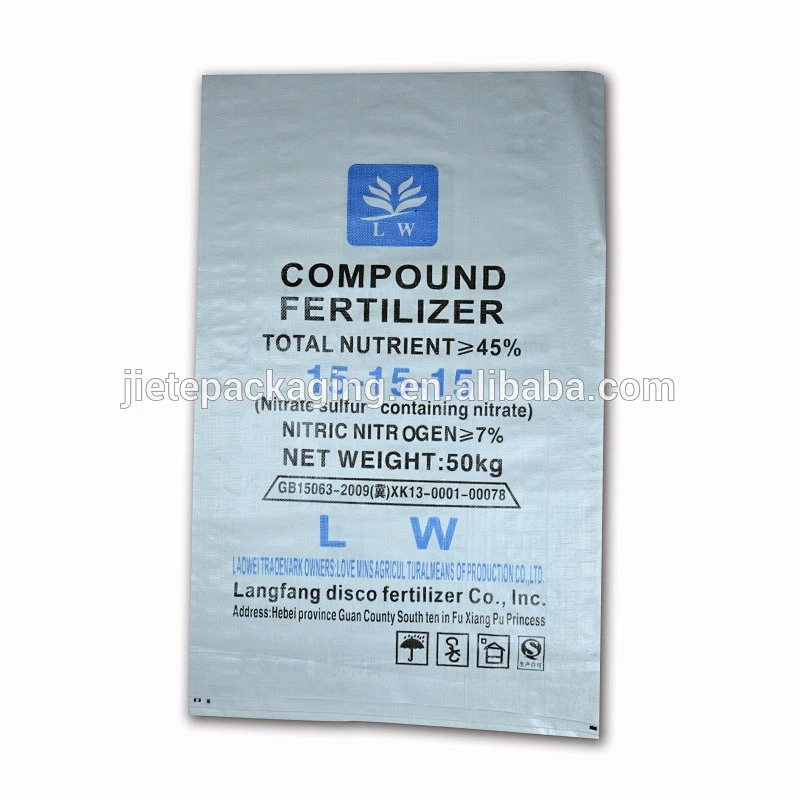 Polypropylene material pp woven bag cheap agriculture use 25kg compound fertilizer bags sacks