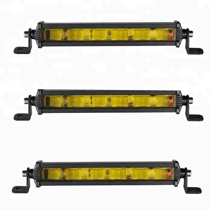 Lightech Cheap Slim 18W Amber White mini led light bar