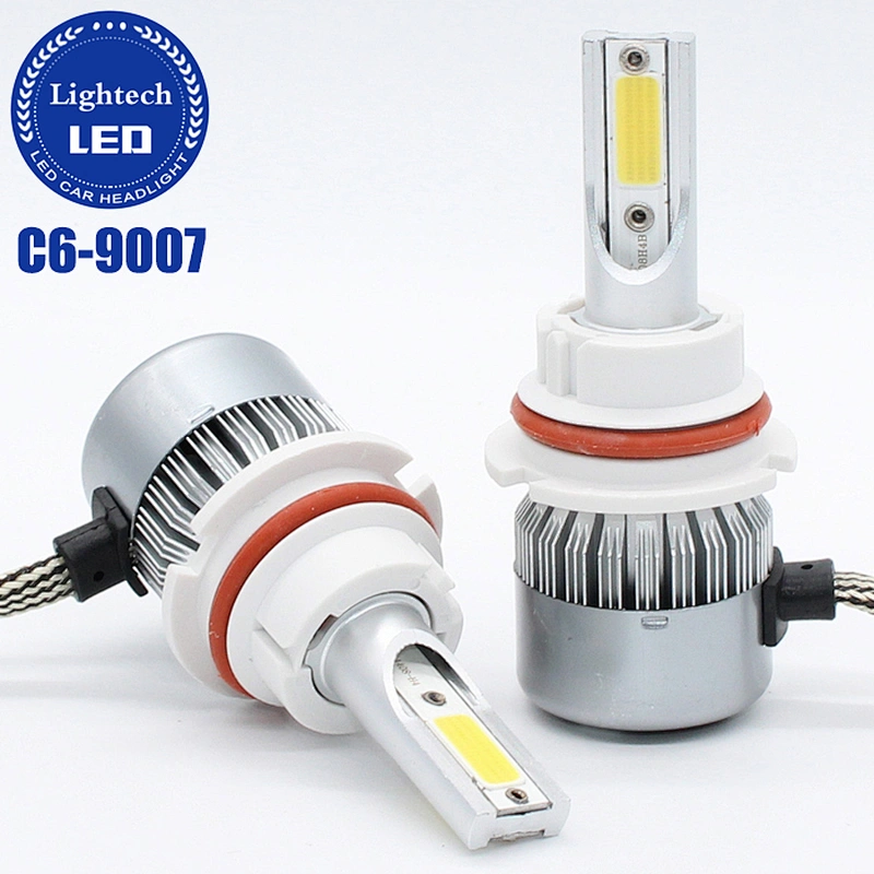 High Power Car LED C6 40W 9007 COB Headlight