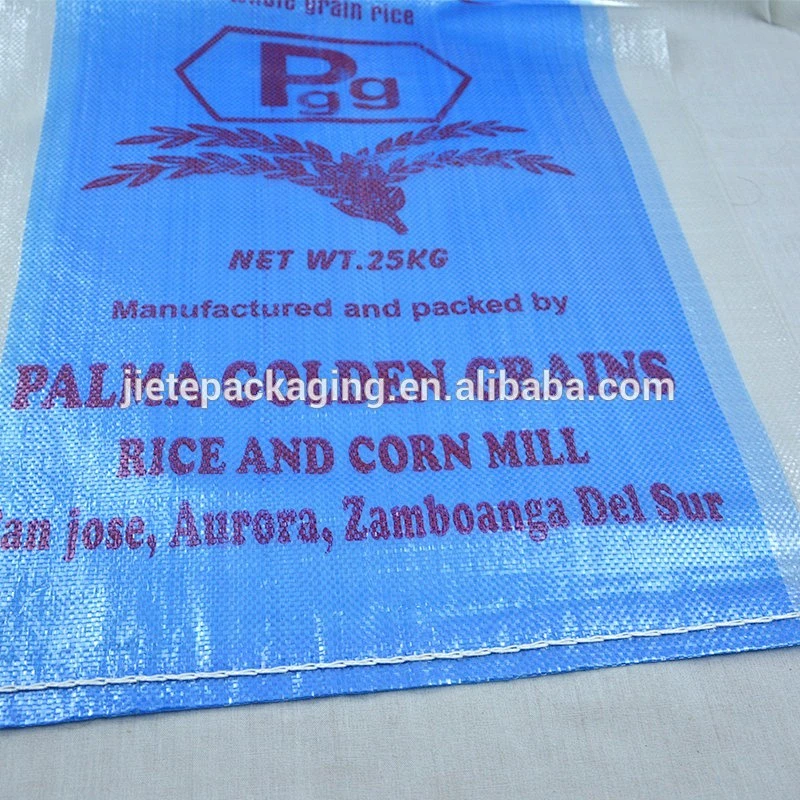 Recyclable feature pp woven bag for packing rice, corn, paddy, pesticide