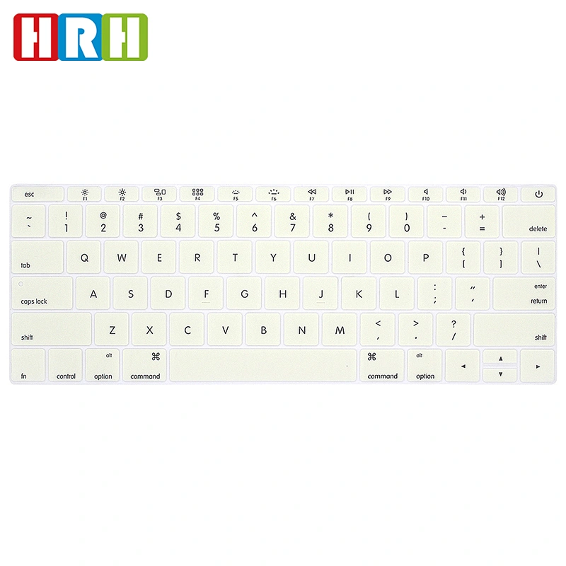 keyboard cover light Cream Silicone Keyboard Cover Silicone Skin For Mac Pro 13 without touch bar A1708