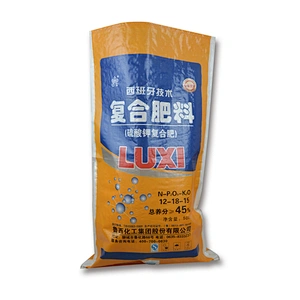 PP woven fertilizer packaging bag with liner 30kg50kg