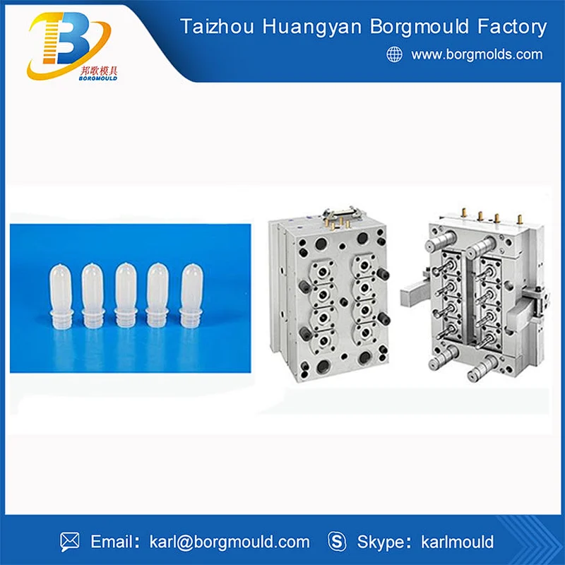 automatic pet plastic bottle preform injcrtion machine mould maker