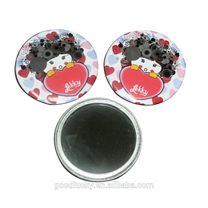 Promotional small wholesale gifts design custom mirror